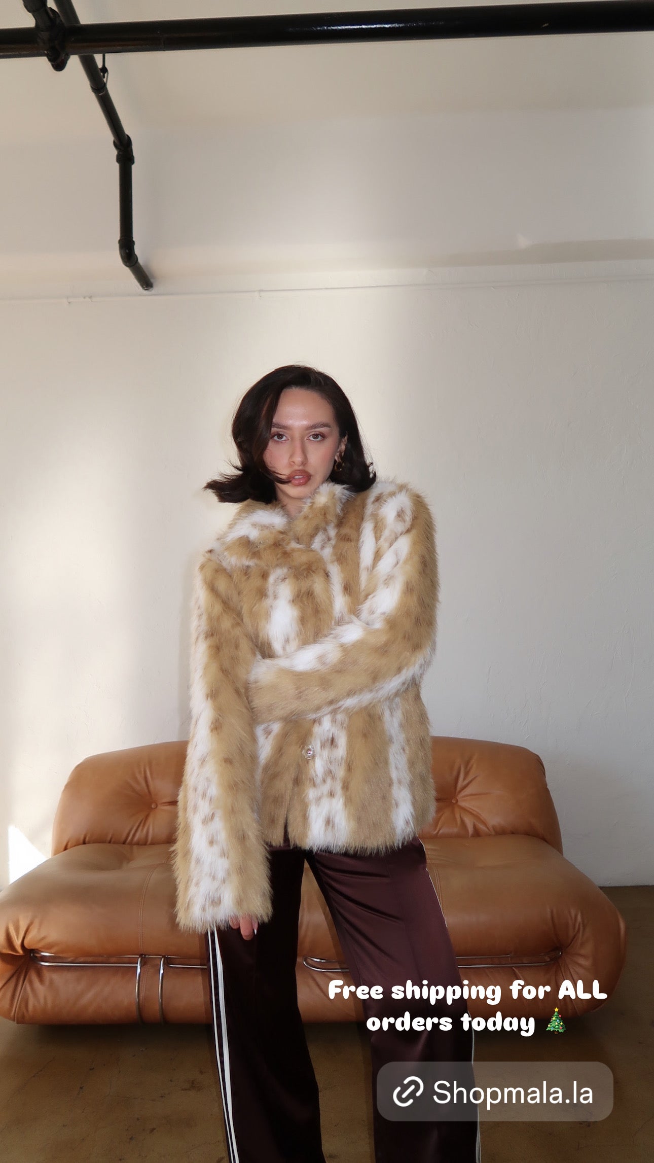 Spotted Fur Coat