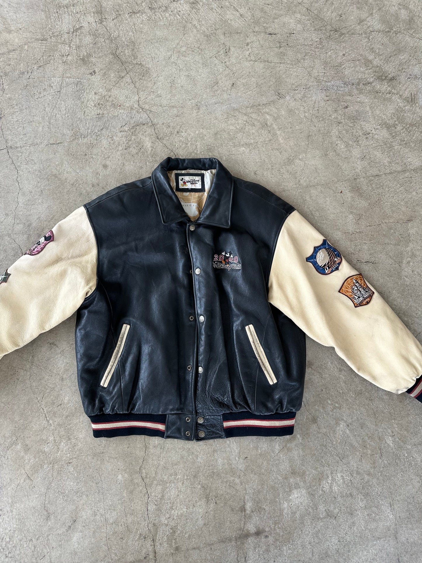 Disney Vintage Leather Jacket