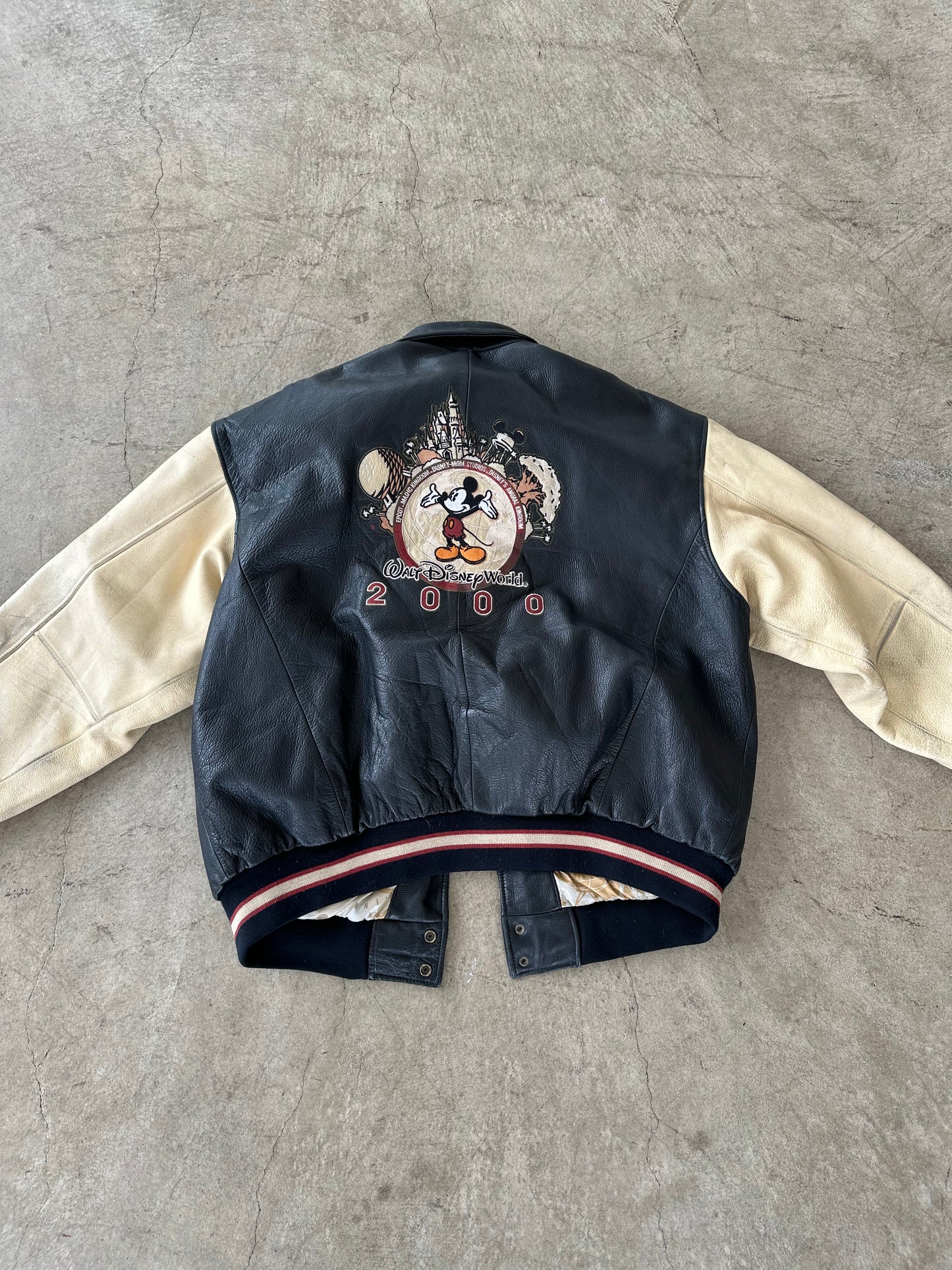 Disney Vintage Leather Jacket