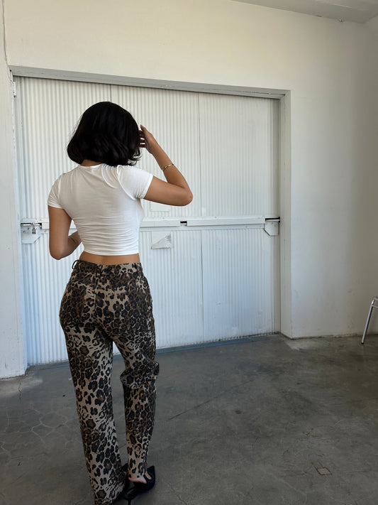 Nicole Leopard Pants